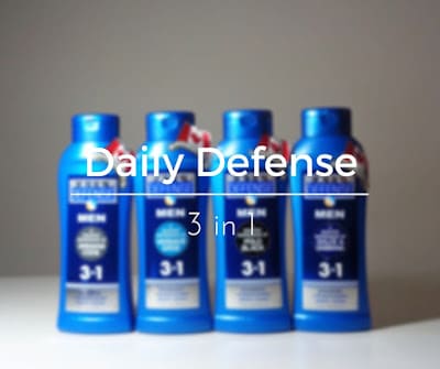 [รีวิว]Daily Defense  3 in 1 for men ครีมอาบน้ำสระผมได้!!!!